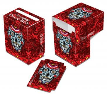 Image for Dia De Los Muertos Blue Skull Deck Box - Deck Boxes