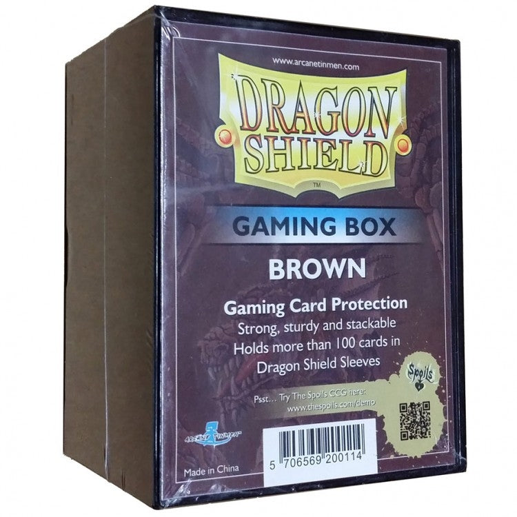 Image for Dragon Shield Gaming Box - Brown (Holds 75+) - Deck Boxes