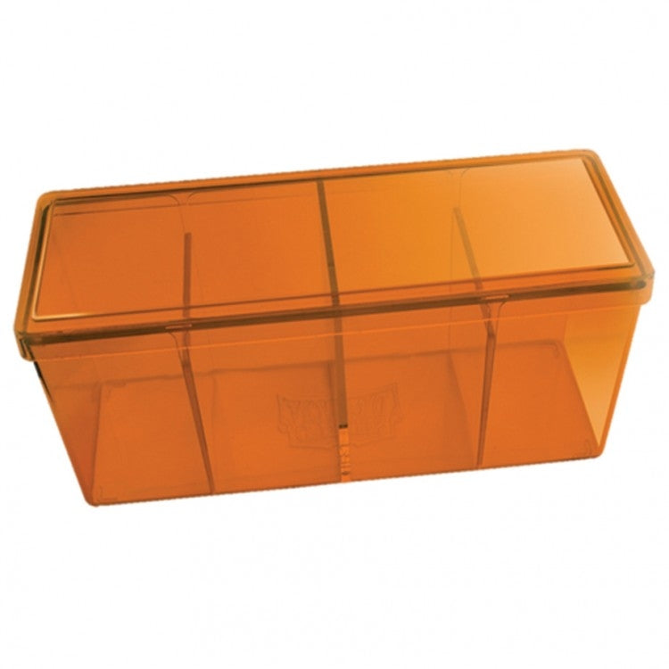 Image for Dragon Shield Storage Box with 4 compartments - Orange (Holds 200+) - Deck Boxes