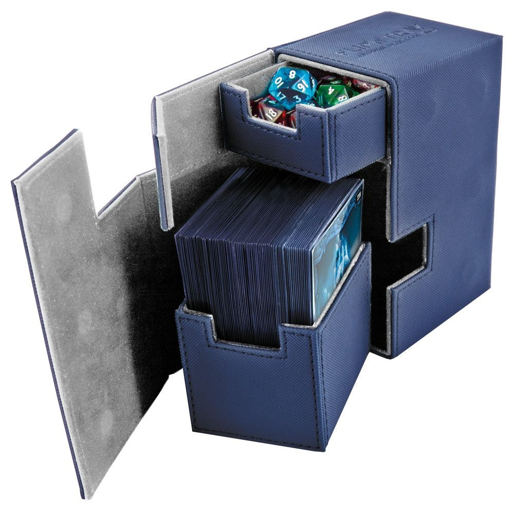 Image for Flip 'n' Tray Deck Case XenoSkin - Blue (Holds 80+) - Deck Boxes