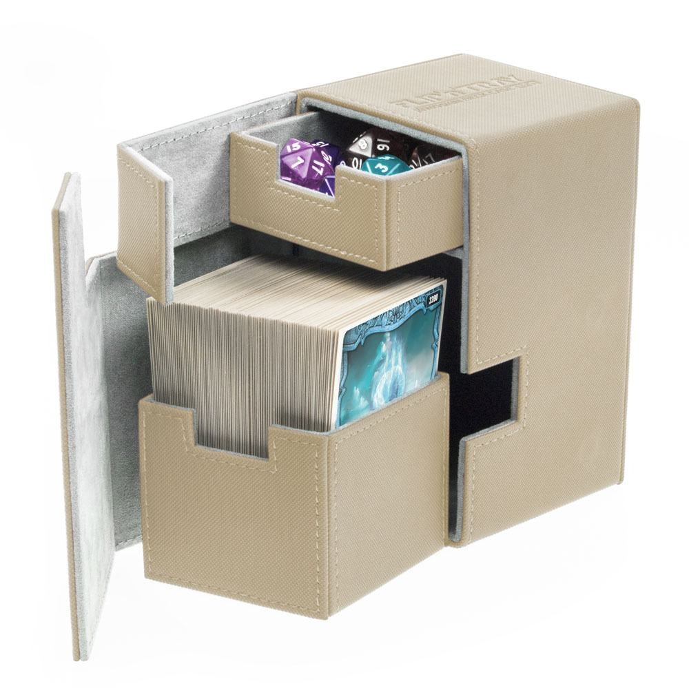 Image for Flip 'n' Tray Deck Case XenoSkin- Sand (Holds 100+) - Deck Boxes