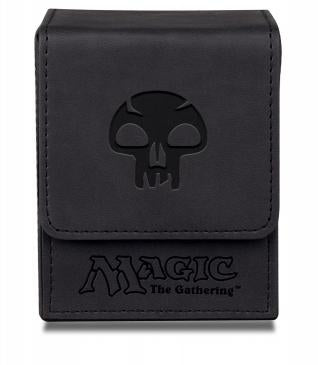 Image for Flip Box - Black Mana for Magic with Matte Finish - Deck Boxes