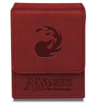 Image for Flip Box - Red Mana for Magic with Matte Finish - Deck Boxes