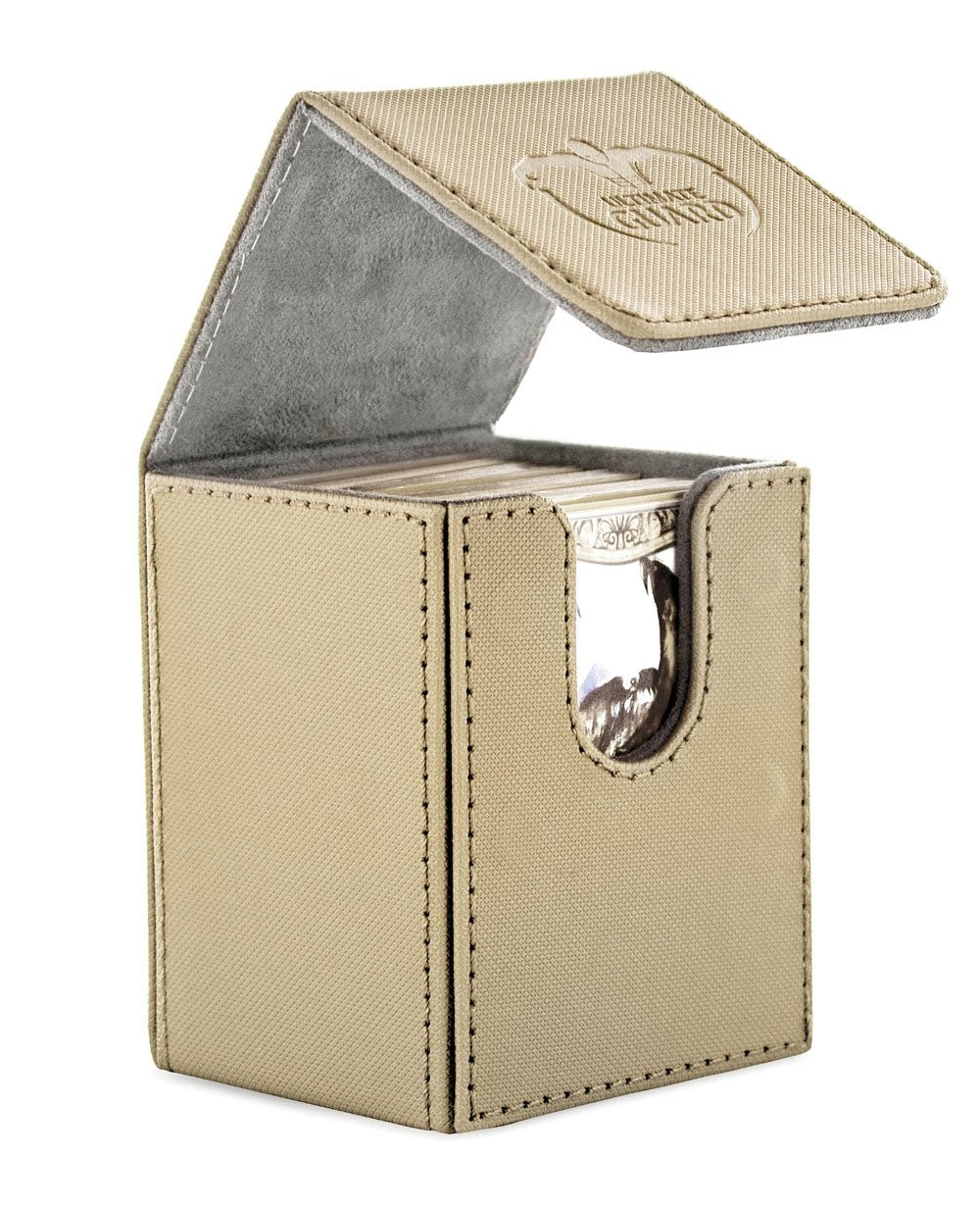 Image for Flip Deck Case - XenoSkin Sand (Holds 100+) - Deck Boxes