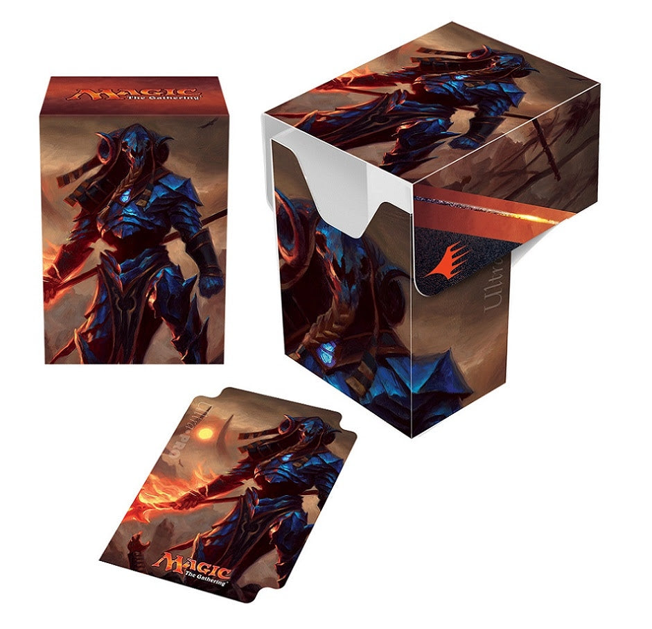 Image for Hour of Devastation Neheb, the Eternal Full-View Deck box for Magic (Holds 80) - Deck Boxes