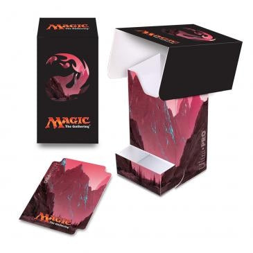 Image for Mana 5 - Mountain Full-View Deck Box with Tray for Magic: The Gathering - Deck Boxes