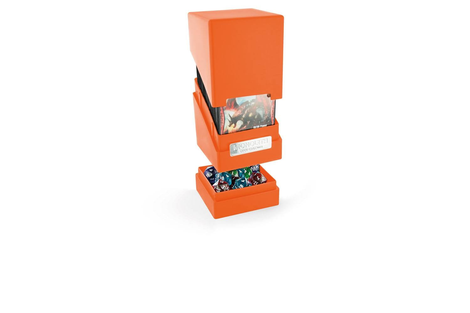 Image for Monolith Deck Case - Orange (Holds 100+) - Deck Boxes