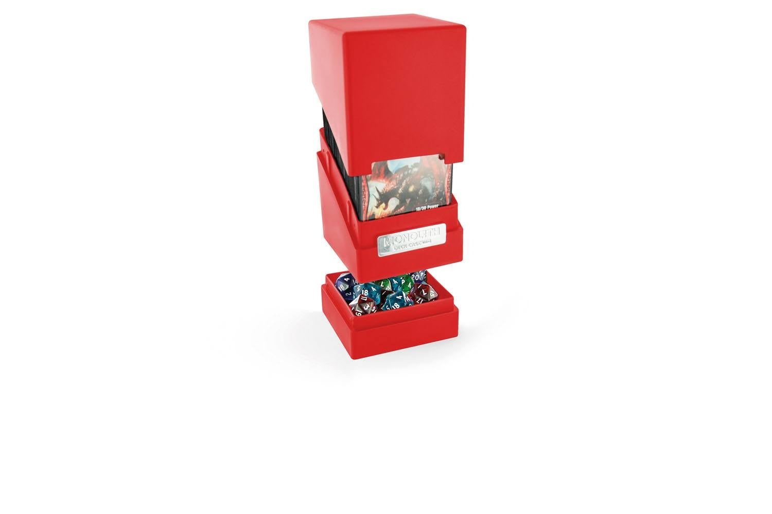 Image for Monolith Deck Case - Red (Holds 100+) - Deck Boxes