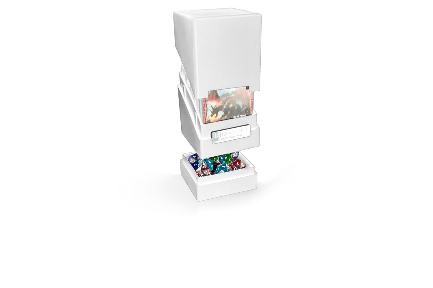 Image for Monolith Deck Case - White (Holds 100+) - Deck Boxes