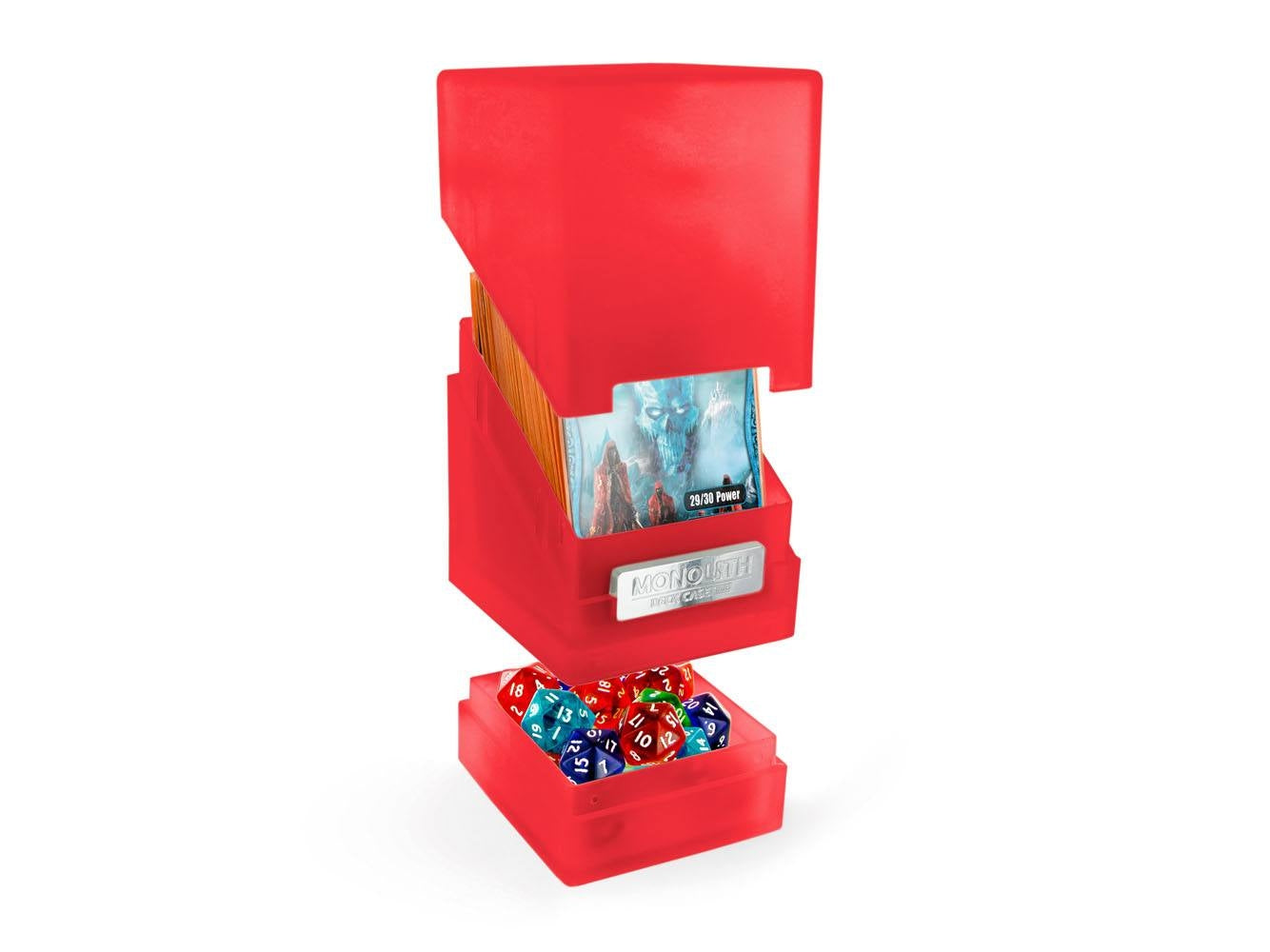Image for Monolith Deck Case Jewel Edition - Ruby (Holds 100+) - Deck Boxes