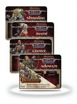 Image for Pathfinder Adventure Card Game: Wrath of the Righteous Expansion Mini Mat (4-Pack) - Playmats