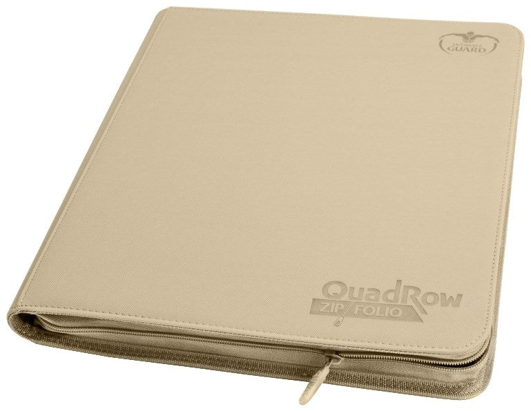 Image for Binder - 12-Pocket QuadRow ZipFolio XenoSkin - Sand - Storage Albums