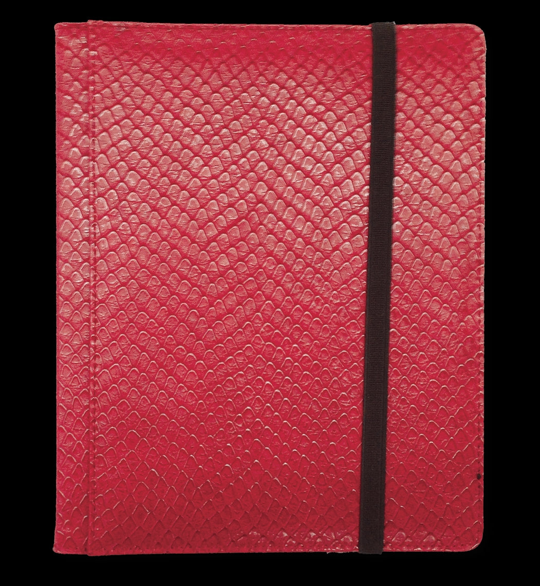 Image for Binder - 4-Pocket Dragon Hide - Red - Storage Albums