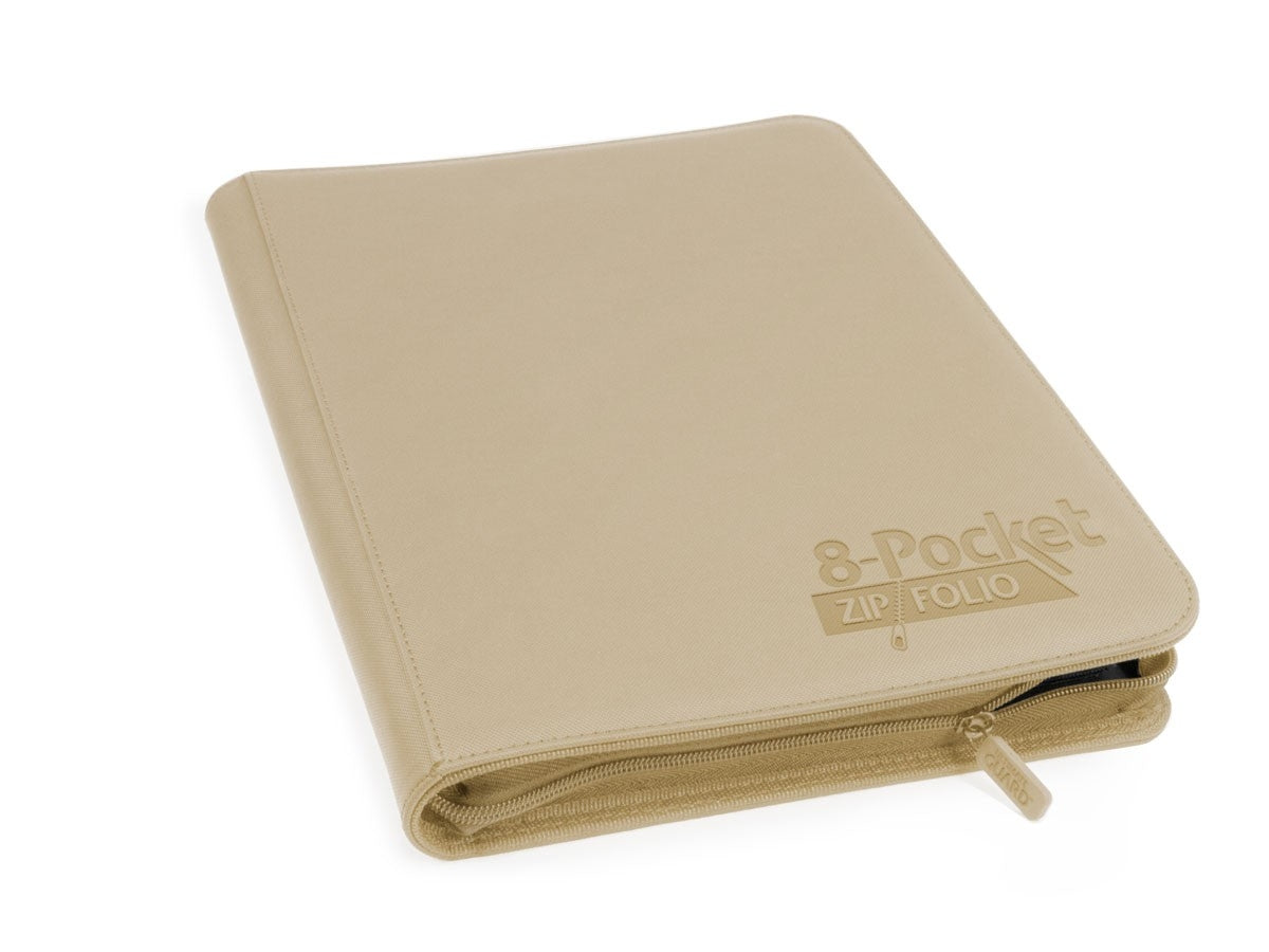 Image for Binder - 8-Pocket ZipFolio XenoSkin - Sand - Storage Albums