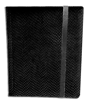 Image for Binder - 9-Pocket Dragon Hide - Black - Storage Albums