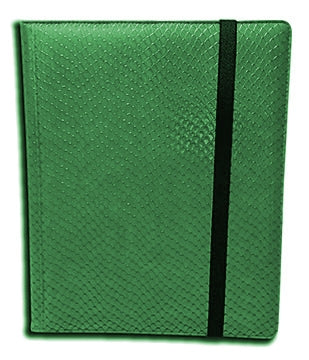 Image for Binder - 9-Pocket Dragon Hide - Green - Storage Albums