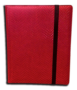 Image for Binder - 9-Pocket Dragon Hide - Red - Storage Albums