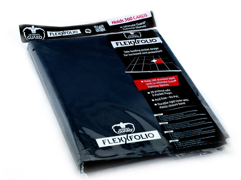 Image for Portfolio - 9-Pocket FlexXfolio - Black - Storage Albums
