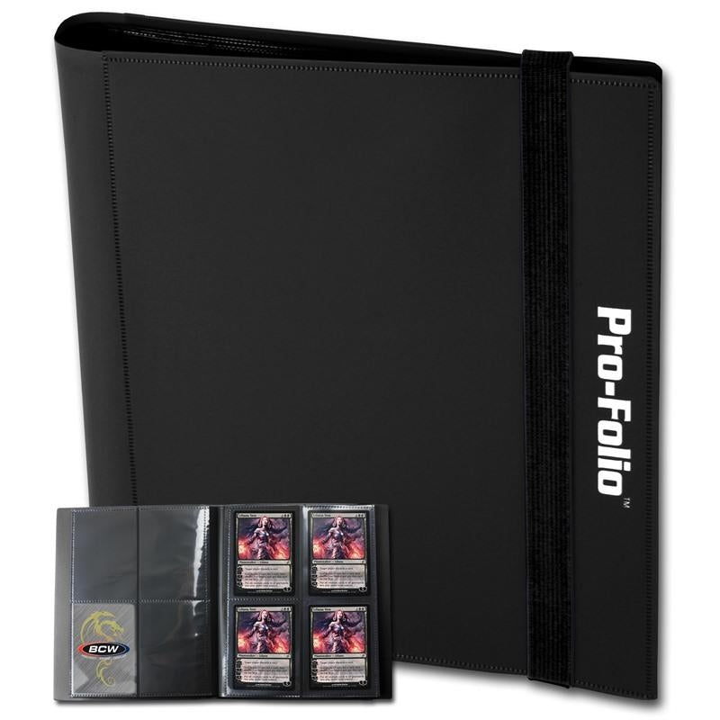 Image for Pro-Folio 4-Pocket Album - Black - Storage Albums
