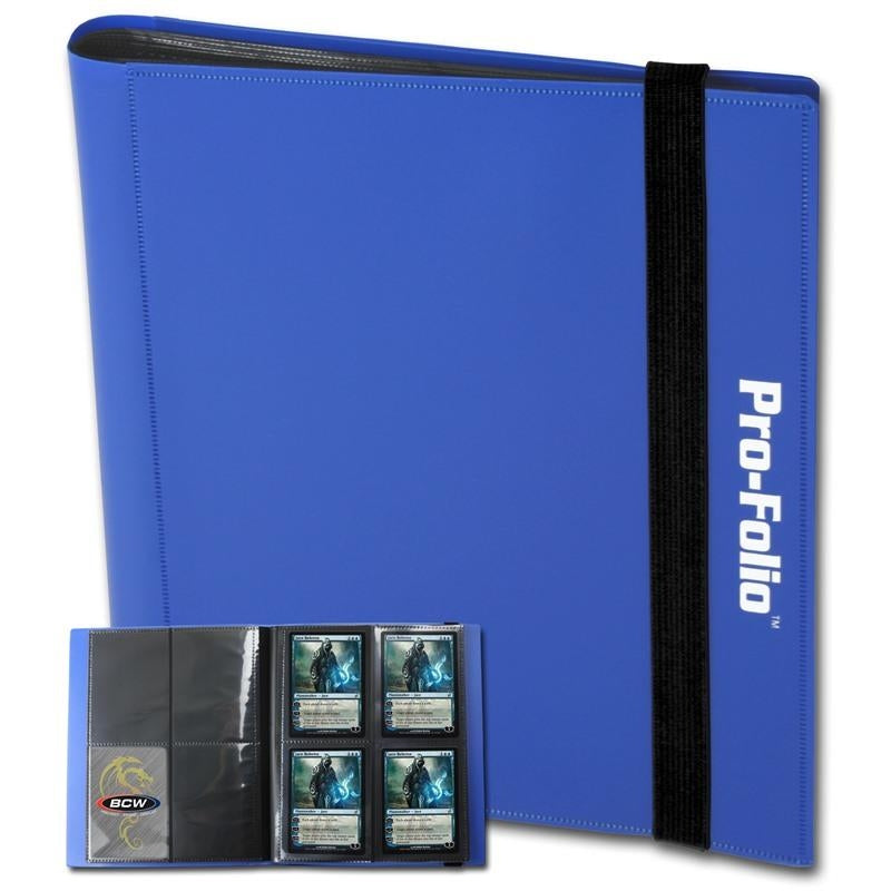 Image for Pro-Folio 4-Pocket Album - Blue - Storage Albums