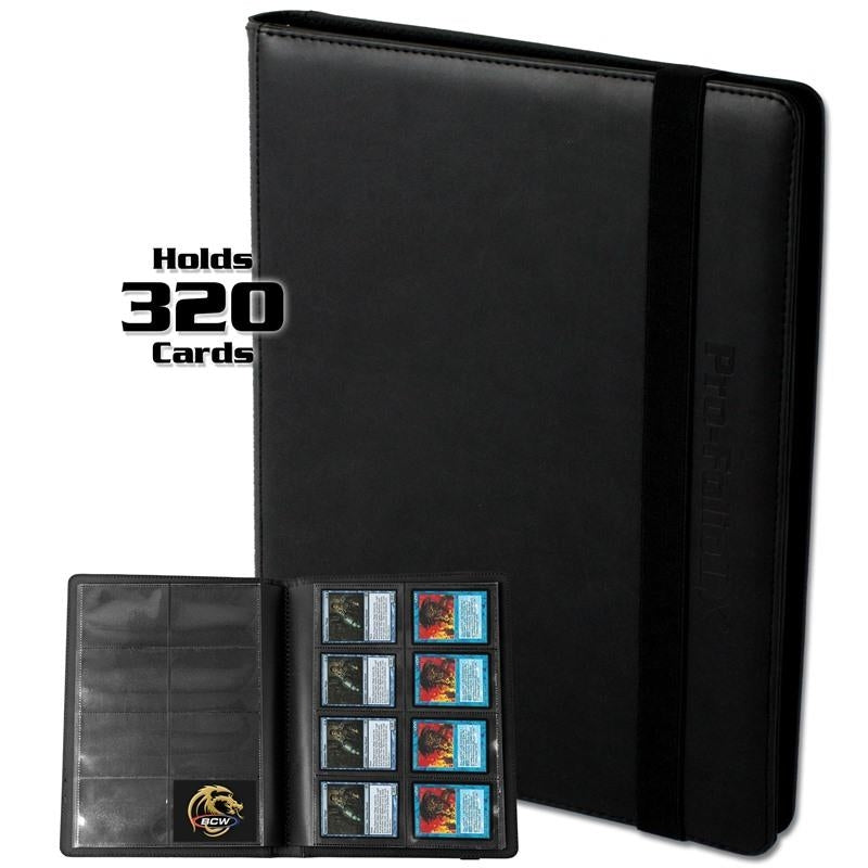 Image for Pro-Folio 8-Pocket LX Album - Black - Storage Albums