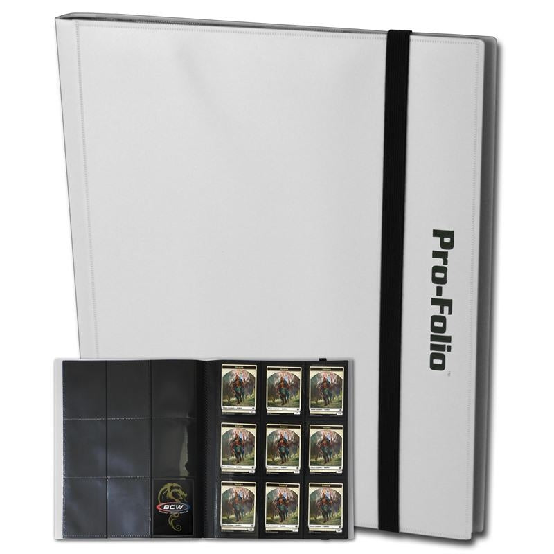 Image for Pro-Folio 9-Pocket Album - White - Storage Albums