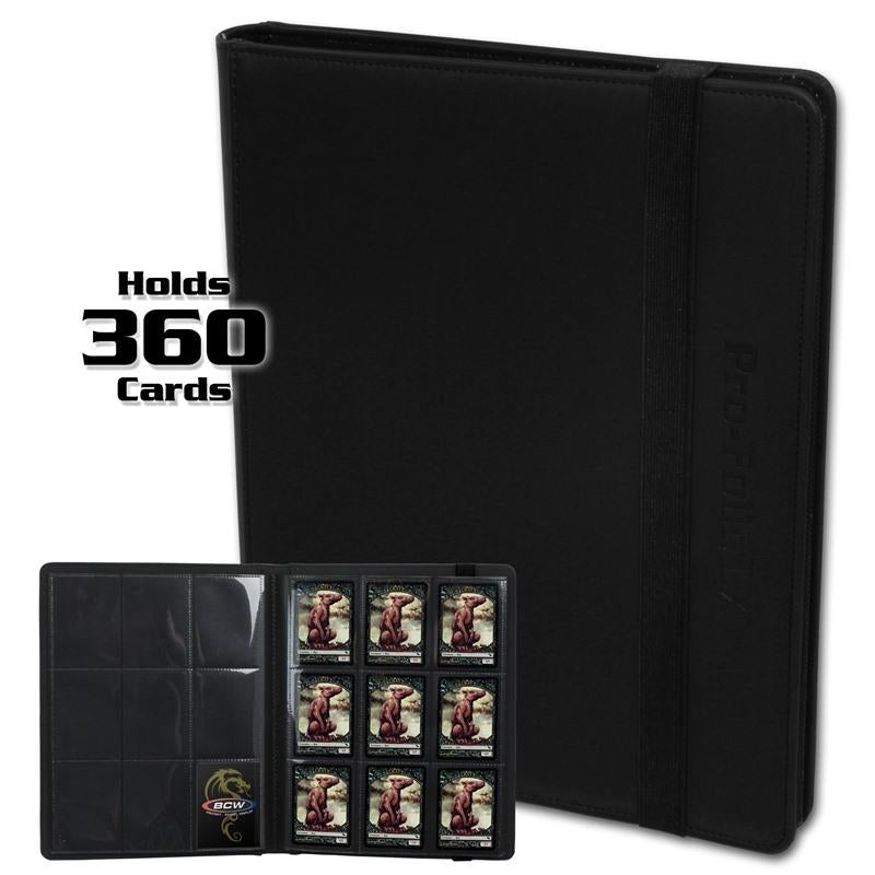Image for Pro-Folio 9-Pocket LX Album - Black - Storage Albums