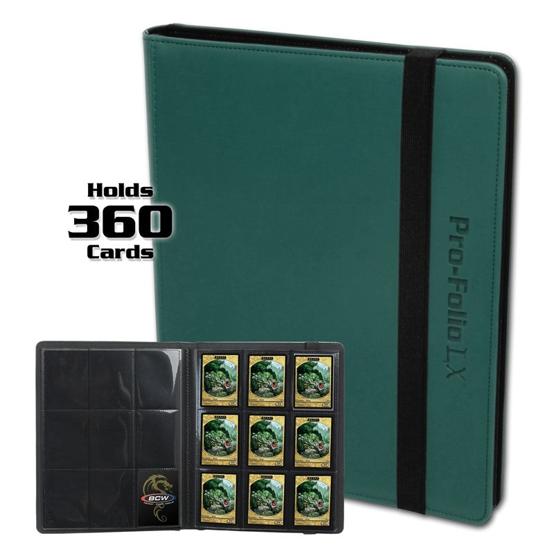 Image for Pro-Folio 9-Pocket LX Album - Teal - Storage Albums