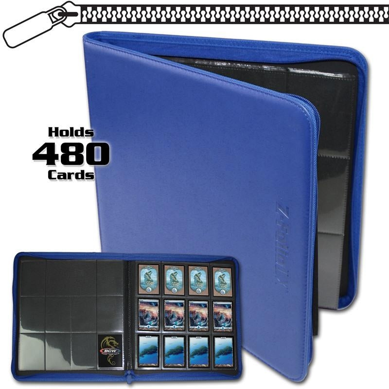 Image for Z-Folio 12-Pocket LX Album - Blue - Storage Albums