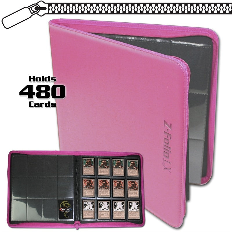 Image for Z-Folio 12-Pocket LX Album - Pink - Storage Albums