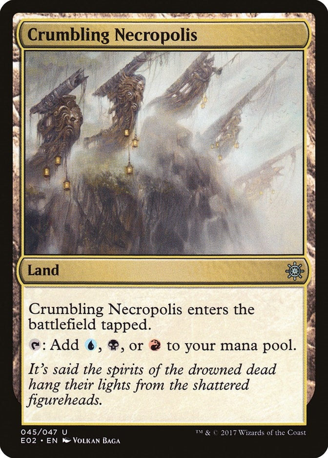 Crumbling Necropolis (45) (Explorers of Ixalan)