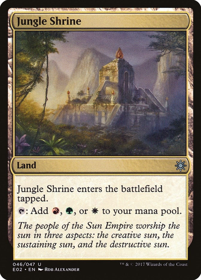 Jungle Shrine (46) (Explorers of Ixalan)