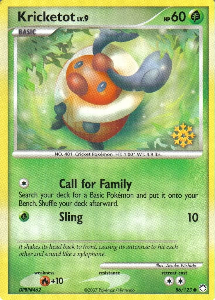 Image for Kricketot (086/123) (Countdown Calendar Promos) (CCP) - Pokemon