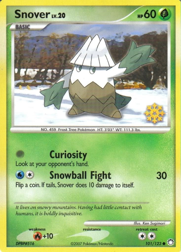 Image for Snover (101/123) (Countdown Calendar Promos) (CCP) - Pokemon