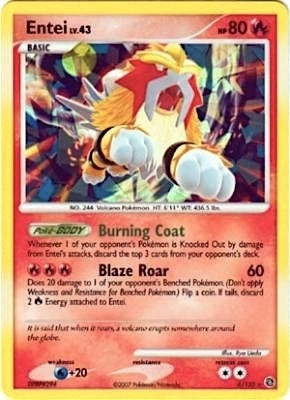 Image for Entei - 4/132 (Cracked Ice Holo) (004/132) (Miscellaneous Cards & Products) - Pokemon