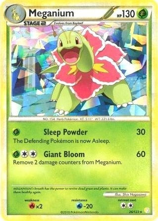 Image for Meganium - 26/123 (Cracked Ice Holo) (026/123) (Deck Exclusives) (PR) - Pokemon