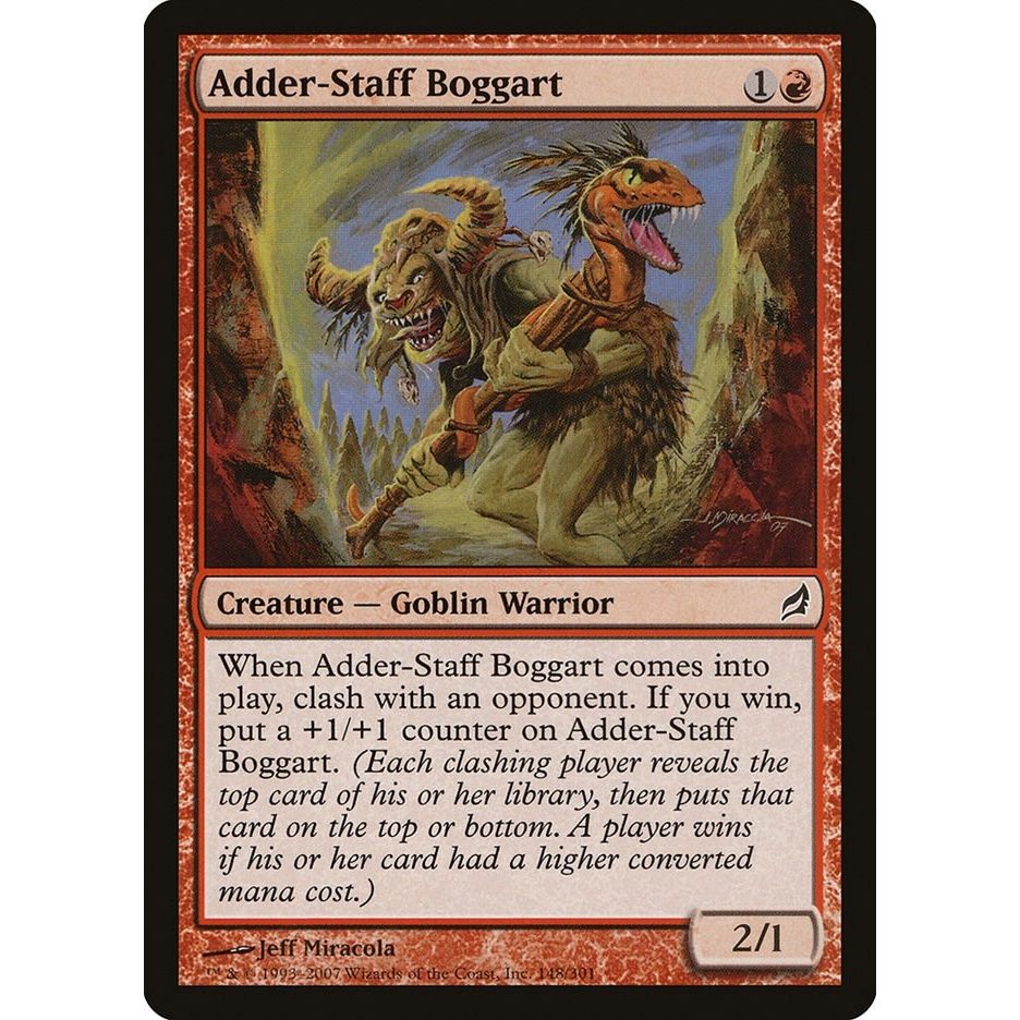 Image for Adder-Staff Boggart (148) (Lorwyn) - Magic: The Gathering