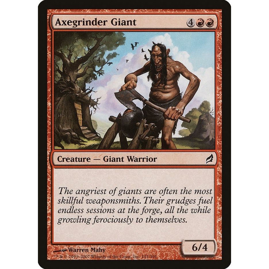 Image for Axegrinder Giant (151) (Lorwyn) - Magic: The Gathering
