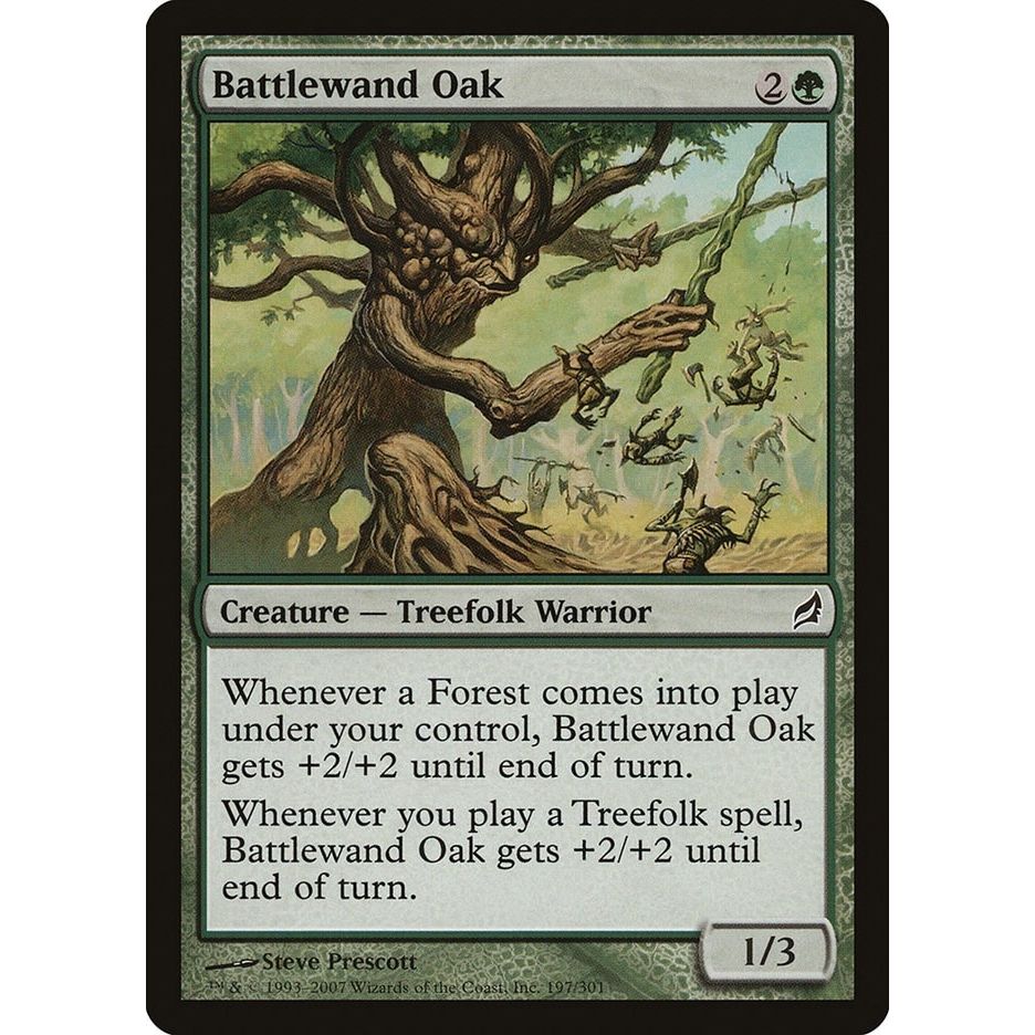 Image for Battlewand Oak (197) (Lorwyn) - Magic: The Gathering