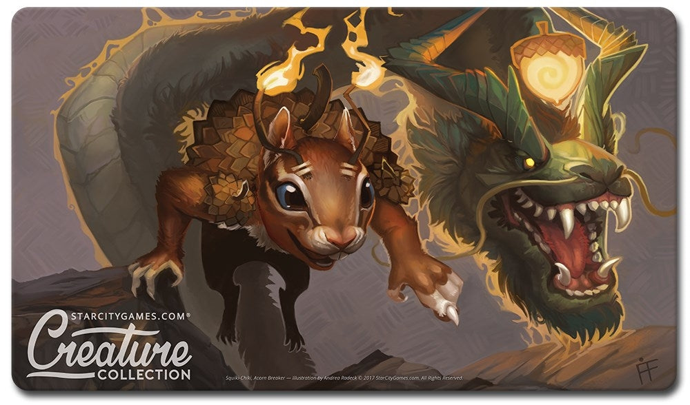Image for Star City Games - SquikiChiki, Acorn Breaker Playmat - Playmats