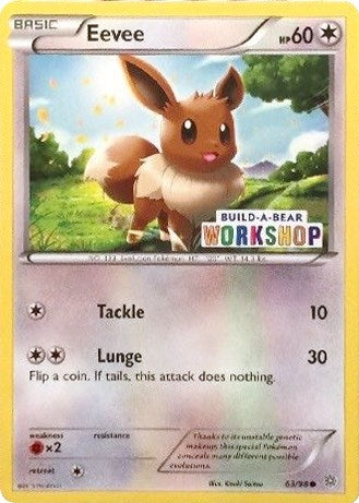 Image for Eevee - 63/98 (Build-A-Bear Workshop Exclusive) (063/098) (Miscellaneous Cards & Products) - Pokemon
