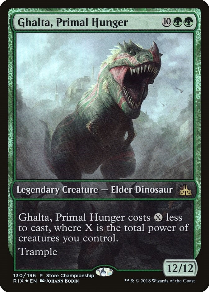 Ghalta, Primal Hunger (130) (Game Day & Store Championship Promos) - PokeBox USA