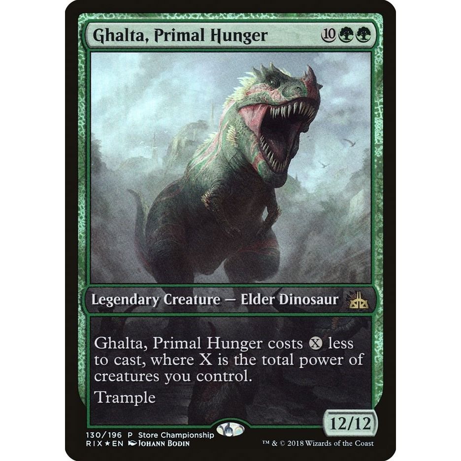 Ghalta, Primal Hunger (130) (Game Day & Store Championship Promos) - PokeBox USA