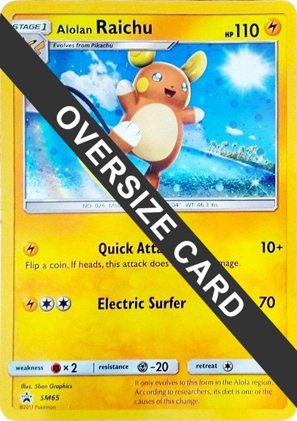 Image for Alolan Raichu - SM65 (SM65) (Jumbo Cards) (PR) - Pokemon