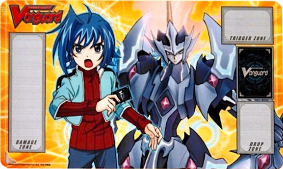 Image for Cardfight!! Vanguard Preorder Playmat - Aichi and Majesty Lord Blaster - Playmats