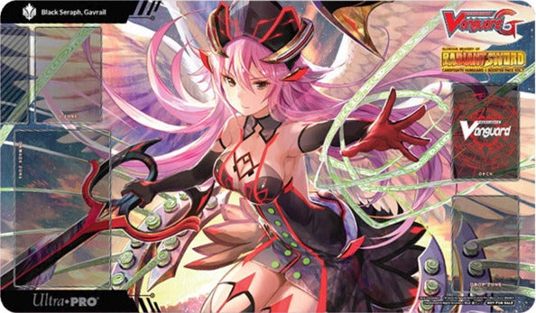 Image for Cardfight!! Vanguard Preorder Playmat - Black Seraph, Gavrail - Playmats