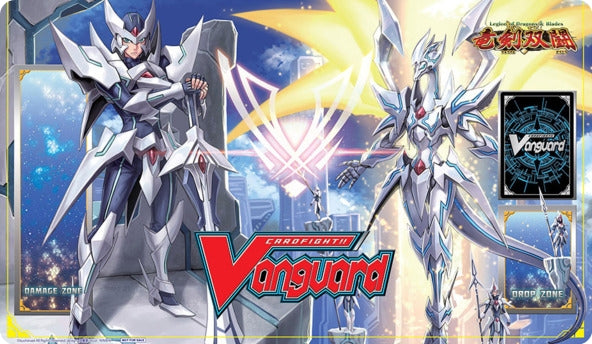 Image for Cardfight!! Vanguard Preorder Playmat - Thing Saver Dragon & Blaster Blade Seeker - Playmats