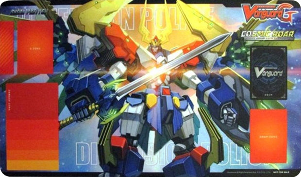 Image for Cardfight!! Vanguard Sneak Preview Playmat - 99th-gen Dimensional Robo Commander, Great Daiearth - Playmats