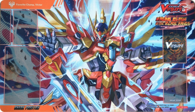 Image for Cardfight!! Vanguard Sneak Preview Playmat - Favorite Champ, Victor - Playmats