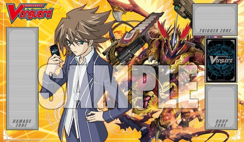 Image for Cardfight!! Vanguard Sneak Preview Playmat - Kai & Dragonic Overlord the End - Playmats